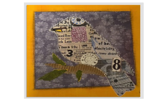 Premium Event – Canvas and Paper Collage – Lets Try something New