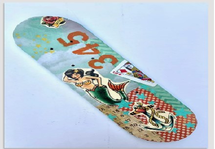 Create a Skate Board Deck – Paint and Sip