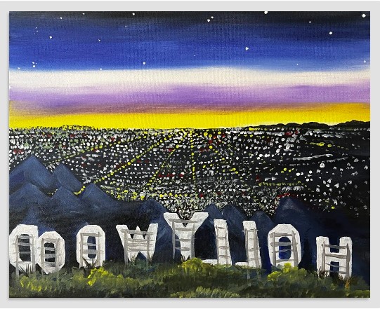 Dodgers, Lakers, Hollywood Sign – Paint and Sip