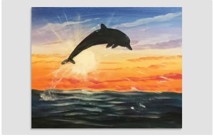 Jumping Dolphin