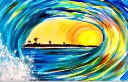 Big Wave Paint Night