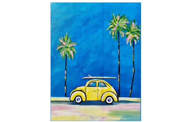 Good Vibrations Paint and sip
