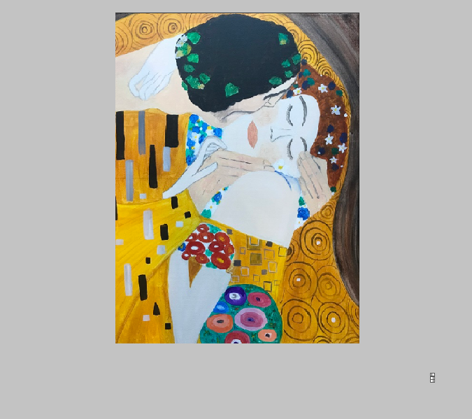 Gustav Klimt's 'The Kiss'