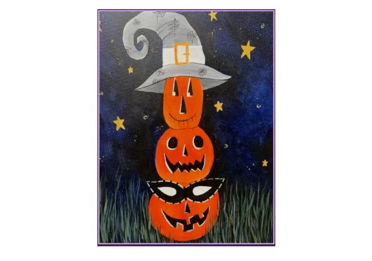 Haunted Harvest Paint and Sip