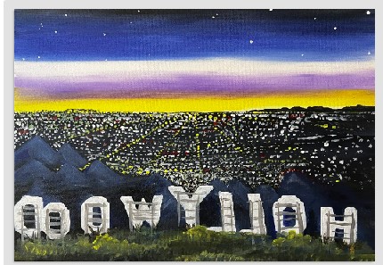 Hollywood Sign – Paint and Sip