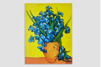 Paint and Sip: Van Gogh’s stunning “Irises