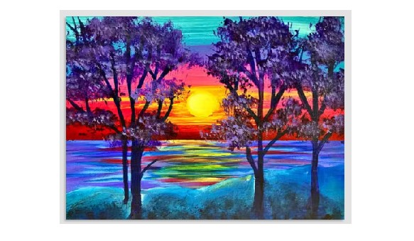 Lake Sunrise Paint and Sip