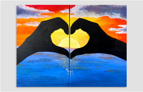 'Love at Sunset'