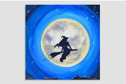 Moonlight Witch – Paint and Wine Night