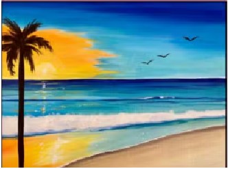 Mothers Day Paint and Sip Event