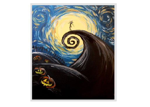 “Nightmares in the Starry Sky” Paint & Sip