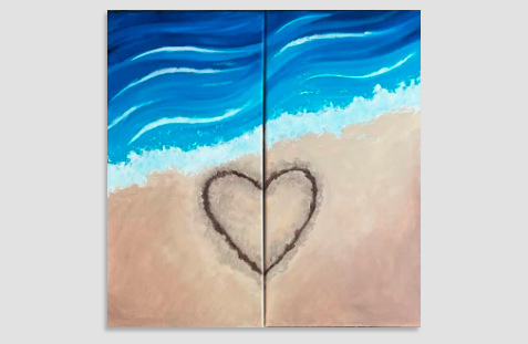 One Love – Couples Paint and Sip Night