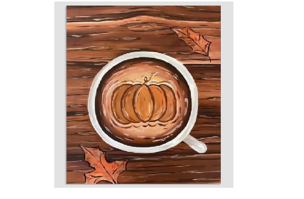 “Pumpkin Spice Latte” Paint & Sip