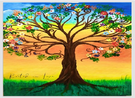 Rooted in Love Paint and Sip