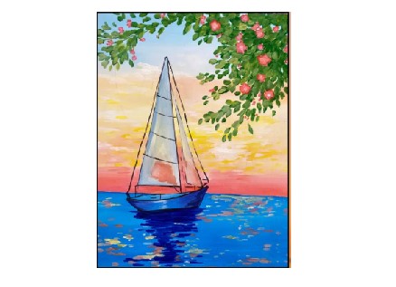 Sailing at Sunset Paint and Sip