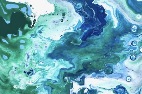 Acrylic Pouring Painting