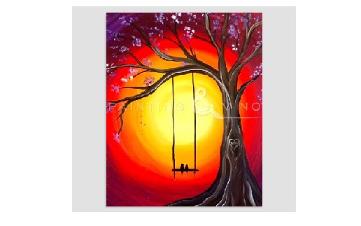“Swing in the Sunset” Paint & Sip