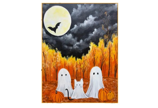 Trick or Treating Paint and Sip