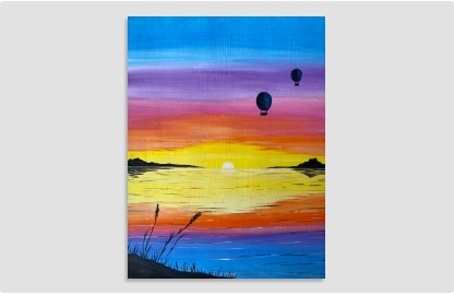 Up in the Sky – Paint and Sip