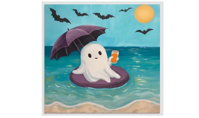 “Spooky Sips” – Halloween themed Paint and  Sip