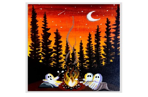 Ghost Stories – Halloween Paint and Sip