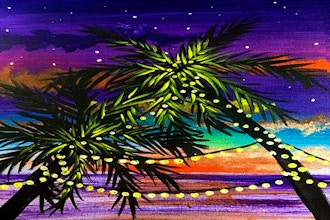 Holiday Palm Paint Night