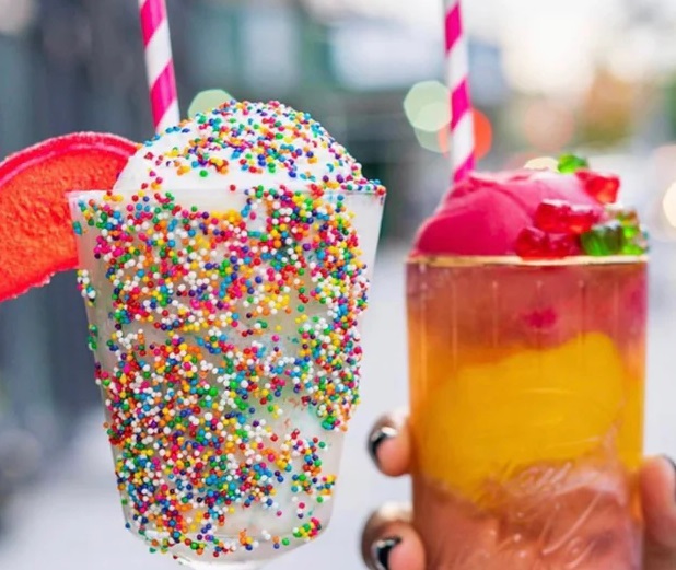 Wine Wednesday Ice Cream Cocktail Mixology