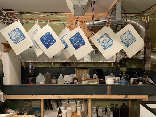 Cyanotype: Wet and Traditional