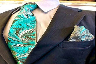 Learn to Marble a Silk Tie