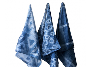 Shibori Dyeing with Indigo Workshop