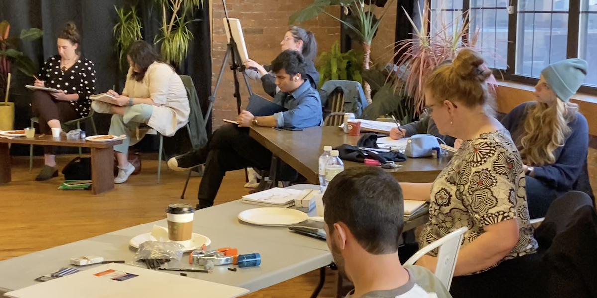Drawing Brooklyn: Drink & Draw