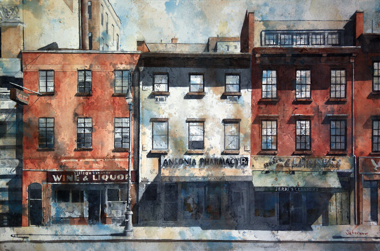 Bold Watercolor Painting Workshop with Tim Saternow