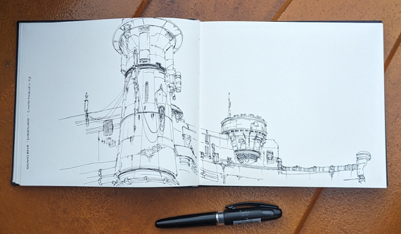 Outdoor Sketching Workshop with Cynthia Halley