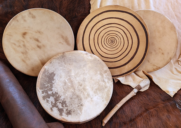 Ancient Traditions: Making Drums, Buckskin, and Leather