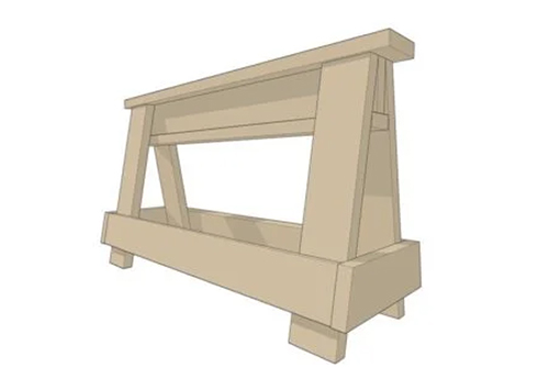 Build a Pair of Sawhorses
