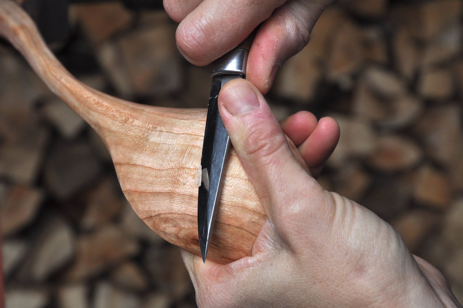Wooden Spoon Carving