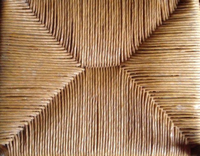 Chair Repair: Fiber Rush Seat Weaving