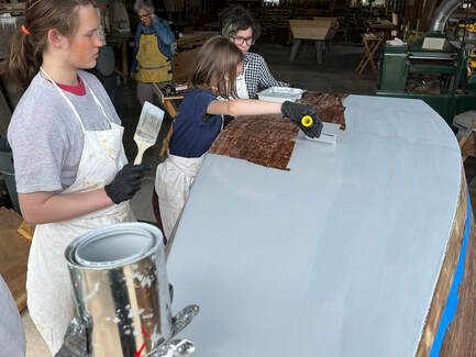 Girls Spring Break Boatbuilding Class