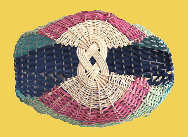 Intermediate Weaving: Josephine Knot Basket