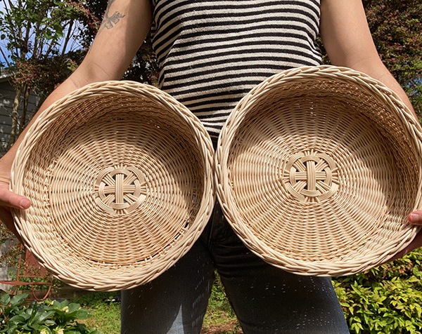 Make a Double Cross Woven Tray