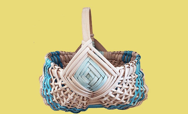 Intermediate Weaving: Ribbed Egg Basket
