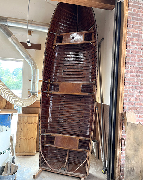 Hands-On Wooden Boat Restoration: Rowboat Recanvassing