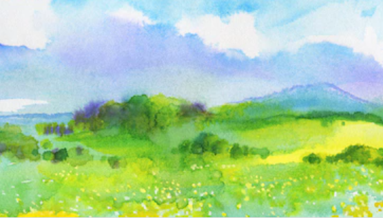 Virtual Landscape Watercolor