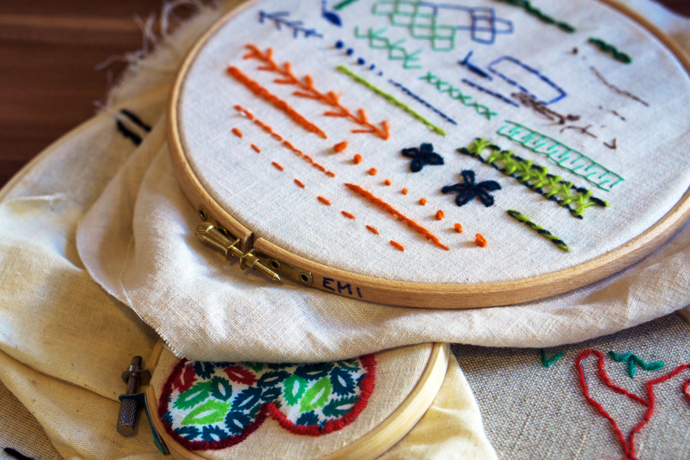 Virtual Embroidery Wall Art