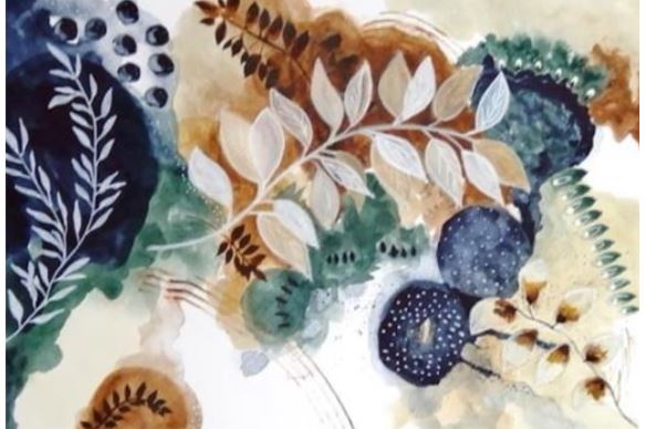 Bohemian Botanicals and Abstract Backgrounds
