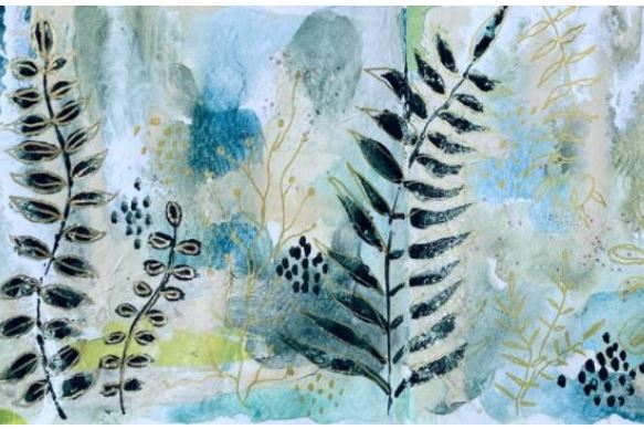 Bohemian Botanicals and Abstract Backgrounds