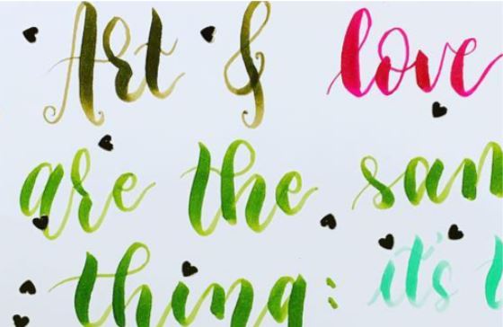 Hand Lettering and Brush Calligraphy for Beginners