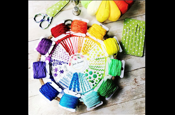 Virtual Upcycling Embroidery on Garments