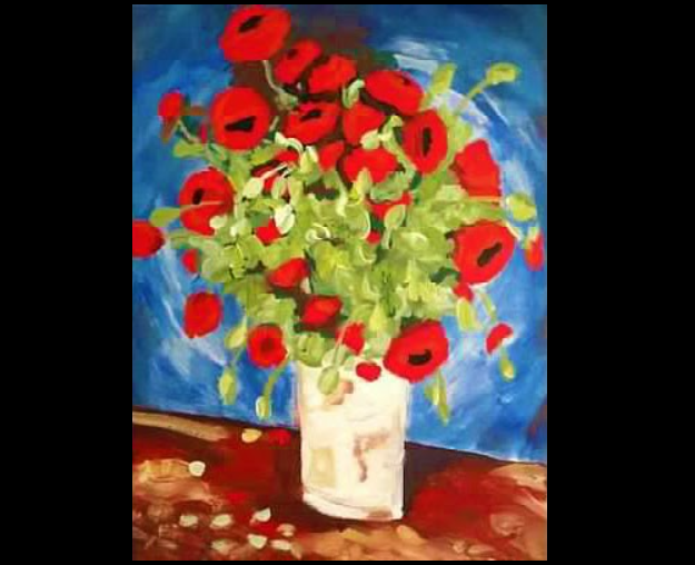 Valentine’s Day Virtual Paint and Sip