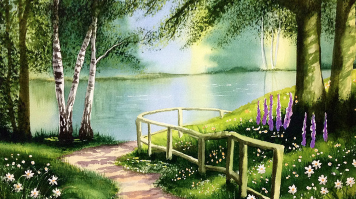 Virtual Watercolor Landscapes the Easy Way - Session 2